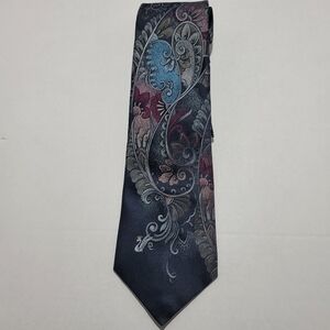 Don Loper Beverly‎ Hills Men's 58 " long 4" Tie 95% Polyester Paisley Pattern